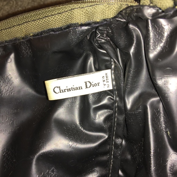 **SOLD** Vintage | Christian Dior Cosmetic Bag - Picture 7 of 7